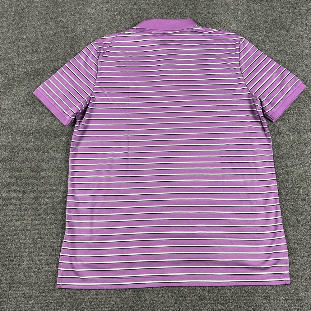 Polo by Ralph Lauren Purple Striped Men's XL Polo Soft Touch Short Sleeve Shirt - Picture 10 of 10